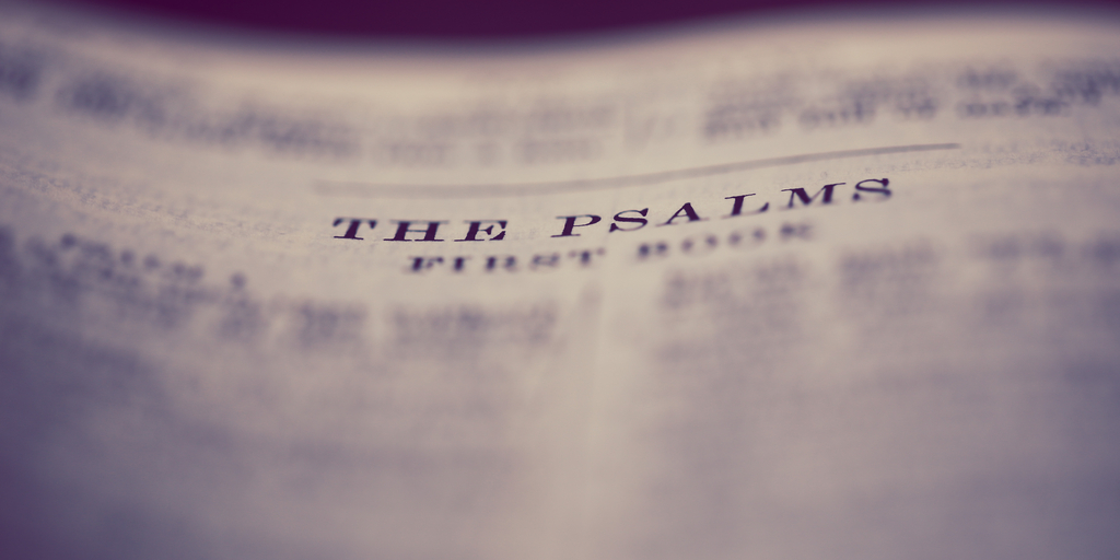 Bible highlighting Psalms